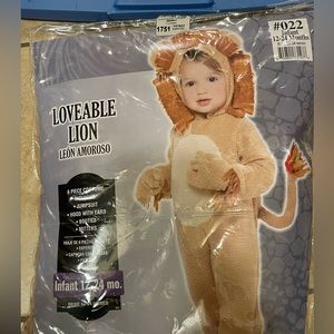Baby lion costume